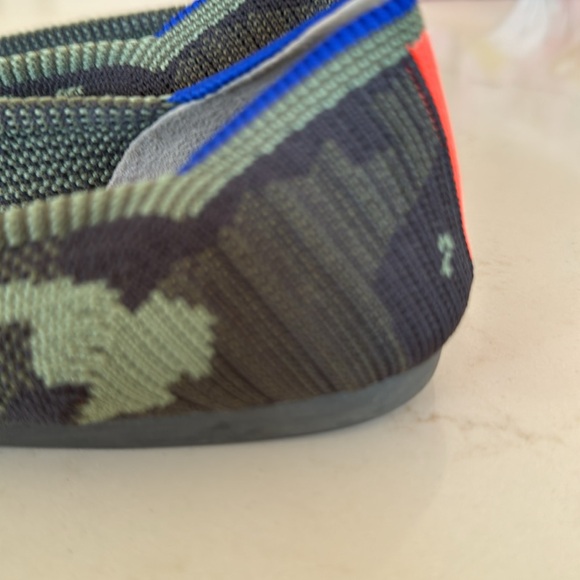 Rothy’s the point camo green EUC size 6.5 - Picture 6 of 7